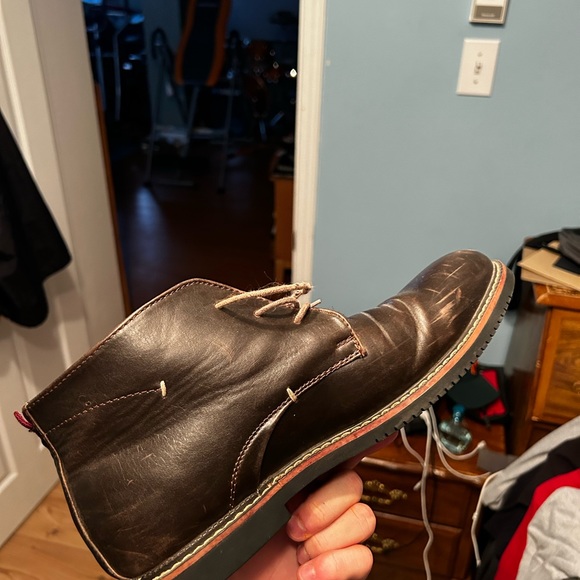 Men’s Denver Hayes leather boots (size 11 US) - Picture 4 of 5